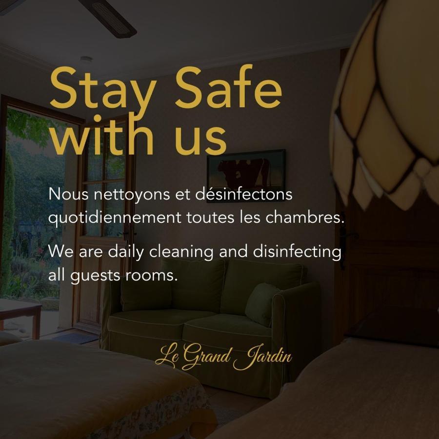 Le Grand Jardin Bed & Breakfast Lafare ภายนอก รูปภาพ